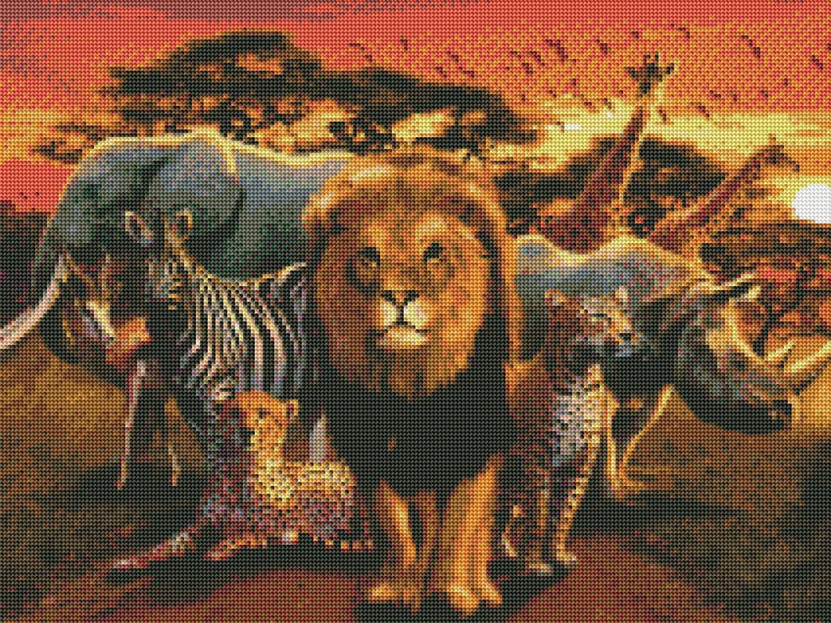 Diamond Painting - Animals of Africa 